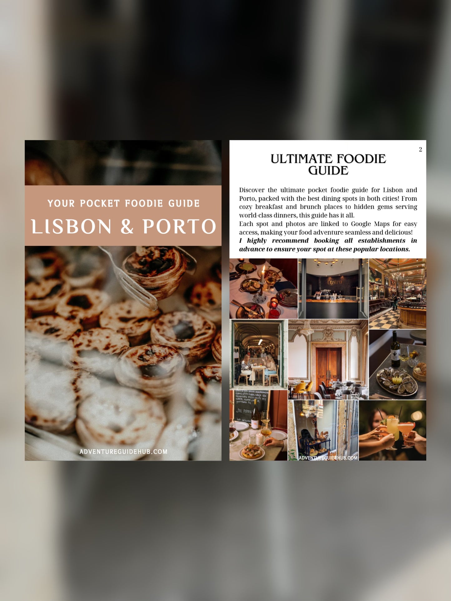 Continental PORTUGAL. Pocket Travel Guide + FREE Lisbon & Porto Foodie Guide